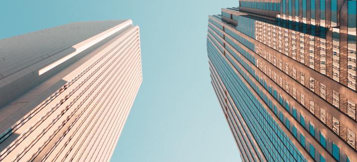 Investment firm skyscrapers